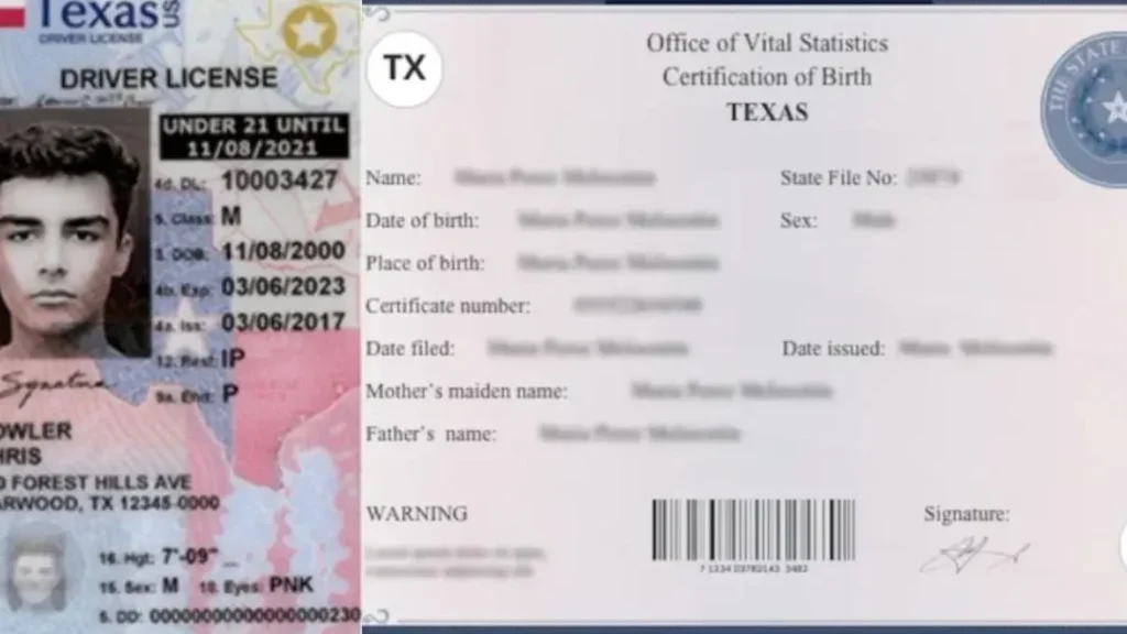 acta de nacimiento en texas requisitos y como obtenerla