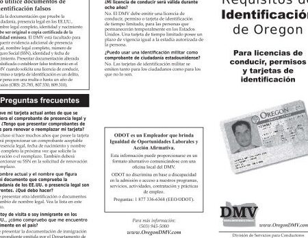 id de oregon requisitos y como obtenerlo