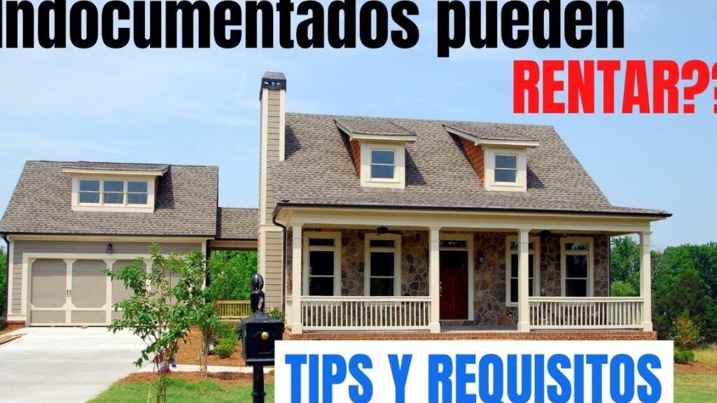 requisitos para rentar una casa en estados unidos