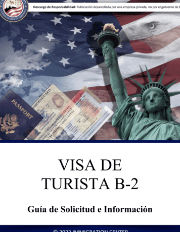 visa de turista a estados unidos guia y requisitos